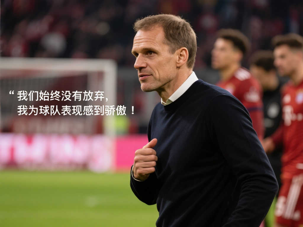 弗利克：永不言弃，我为球队的表现自豪