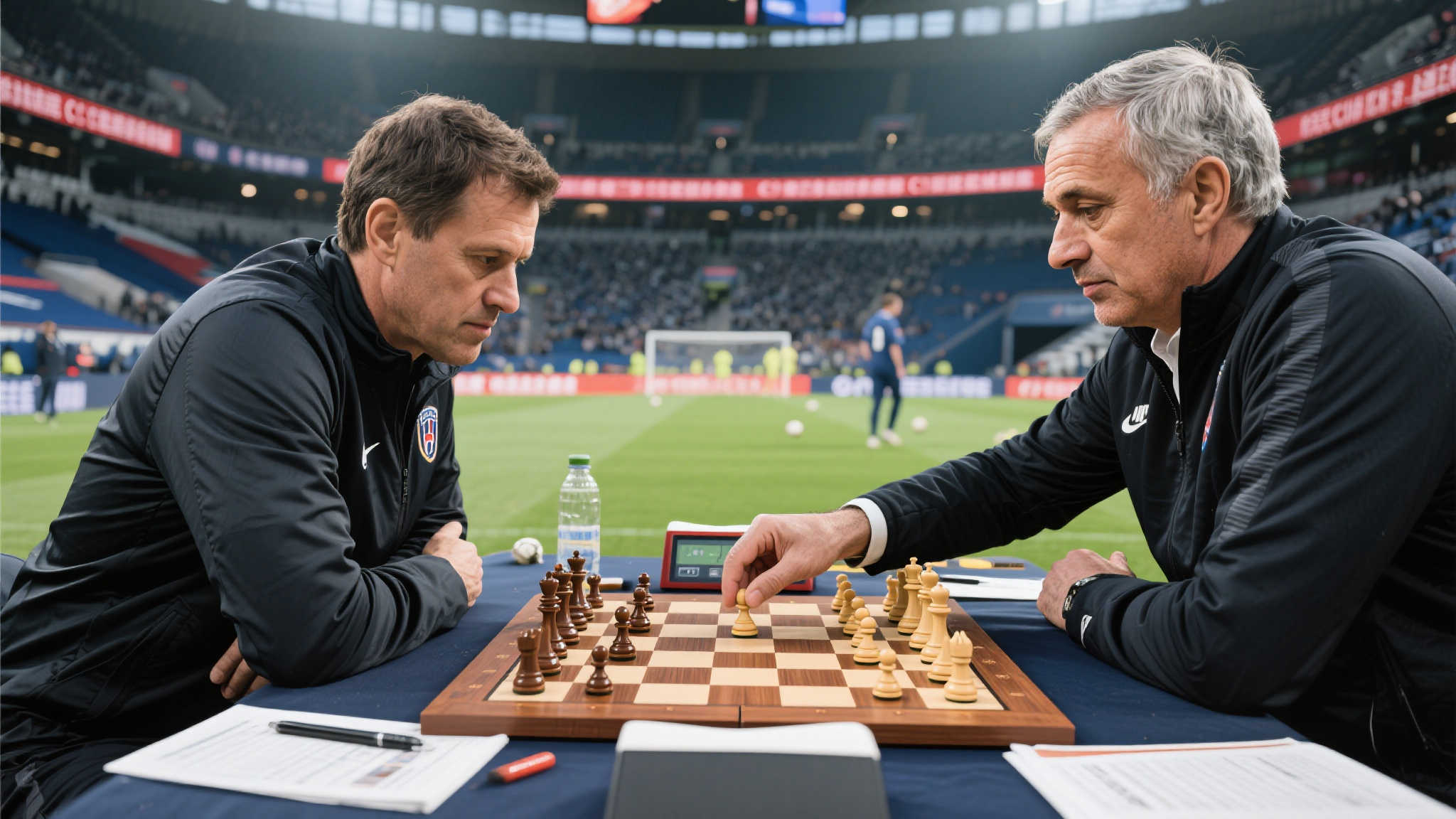 总而言之，从战略布局到实际操作，两位名帅之间无疑进